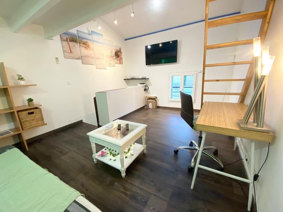 Charmant Duplex Talence Cocooning Bordéus Exterior foto